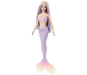 Mattel Barbie pohádková mořská panna - fialová / od 3 let
