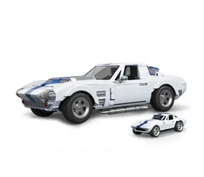 Mattel Mega Hot Wheels prémiová edice - Corvette / od 10 let