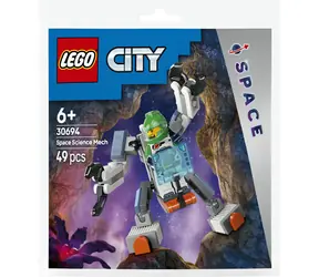 LEGO® City 30694 Vesmírný vědecký robot / Počet dílků: 49 / od 6 let