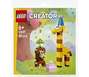 LEGO® Creator 30689 Zvířátka na narozeninové oslavě / Počet dílků: 60 / od 6 let