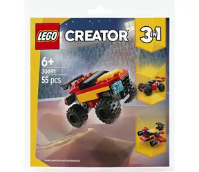 LEGO® Creator 3 v 1 30691 Miniaturní monster truck se zatahovací střechou / Počet dílků: 55 / od 6 let