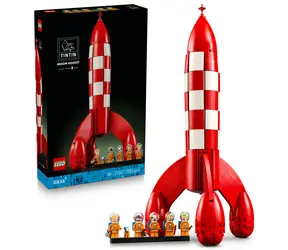 LEGO® Ideas 21367 Tintin® a raketa na Měsíc / Počet dílků: 1283 / od 18 let