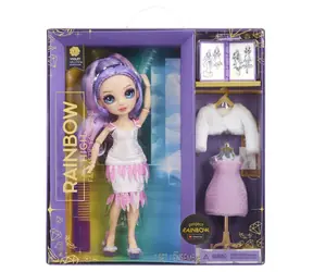MGA Rainbow High Fantastic fashion panenka - Violet Willow / od 4 let