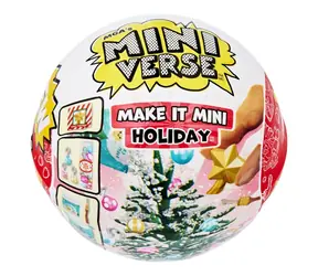 MGA Miniverse – Mini Food Občerstvení - Vánoční série, PDQ / od 8 let