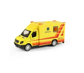 RAPPA 243187 Auto ambulance kov/plast 10 cm / od 3 let