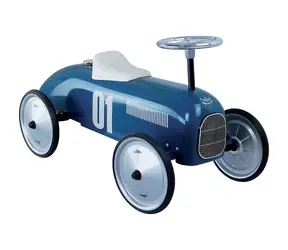 Vilac Vintage kovové odrážedlo modré / od 18 měsíců