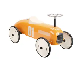 Vilac Vintage kovové odrážedlo oranžové / od 18 měsíců