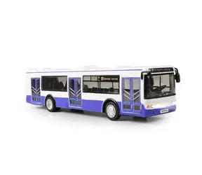 RAPPA 190665 Autobus který hlásí zastávky česky 28 cm modrá / od 3 let