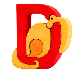Fauna Abeceda písmenko D dinosaurus / od 3 let