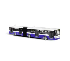 RAPPA 240636 Kloubový autobus který hlásí zastávky česky 36 cm modrá / od 3 let