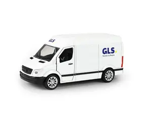 RAPPA 242524 Kovové auto GLS s otevíracími dveřmi 12 cm / od 3 let