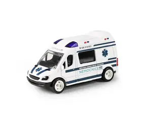 RAPPA 250925 Kovové auto sanitka Městská nemocnice Ostrava 7 cm / od 3 let
