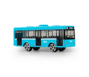 RAPPA 235557 Kovový autobus DPO Ostrava modrý 8 cm / od 3 let