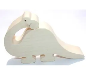 Fauna Dřevěné zvířátko Brontosaurus / od 3 let