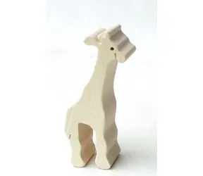 Fauna Dřevěné zvířátko žirafa / od 3 let