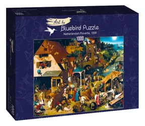BLUEBIRD Puzzle Nizozemská přísloví / 1000 dílků / od 14 let