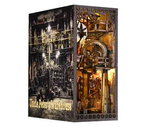 2Kids Toys 3D skládačka Zarážka na knihy Miniatura domečku Strýčkovo skladiště