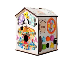 2Kids Toys Activity board Domeček bílý
