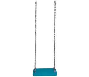 2Kids Toys Plastová houpačka s řetězem Tyrkysová