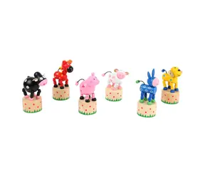 small foot Mačkací figurka Zvířátka z farmy 1 ks