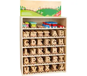 small foot Vláček vláčkodráhy abeceda 1 ks