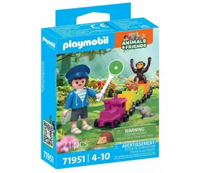 Playmobil® Animals & Friends 71951 Výlet vláčkem / Počet dílků: 21 / od 4 let