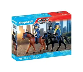 Playmobil® City Action 71877 Jízdní policie / Počet dílků: 18 / od 4 let