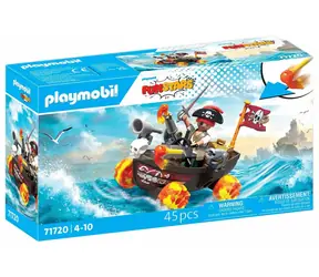 Playmobil® PLAYMO-FRIENDS 71720 Závoďák Pirátský člun / Počet dílků: 45 / od 4 let
