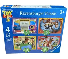 Ravensburger 120042815 Puzzle Toy Story: Příběh hraček 4 v 1 / od 3 let 