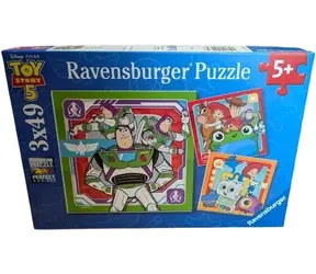 Ravensburger 120042846 Puzzle Toy Story: Příběh hraček / 3x49 dílků / od 5 let 