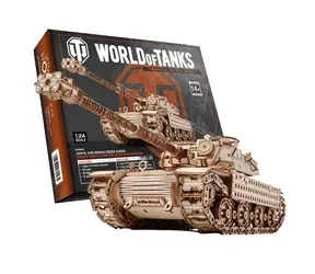 Little Story 3D dřevěná skládačka World of Tanks Bat.-Chatillon Bourrasque