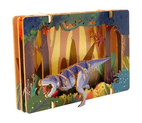 EscapeWelt 3D dřevěné puzzle Tyrannosaurus