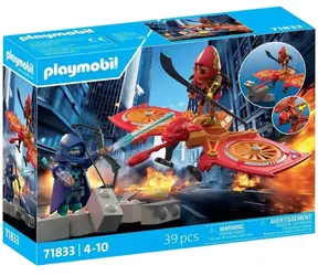 Playmobil® PLAYMO-FRIENDS 71833 Hrdina s dronem vs. podlý Ninja / Počet dílků: 39 / od 4 let