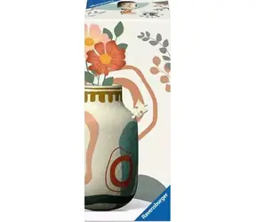 Ravensburger 120080749 Puzzle Moderní váza - Béžová abstrakce / 162 dílků / od 10 let 