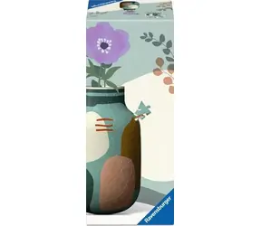 Ravensburger 120080756 Puzzle Moderní váza - Divoká šalvěj / 162 dílků / od 10 let