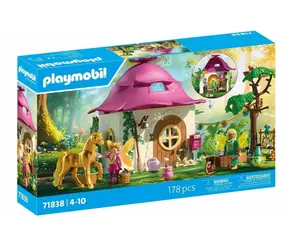 Playmobil® Magic 71838 Útulný vílí příbytek se zlatým jednorožcem / Počet dílků: 178 / od 4 let