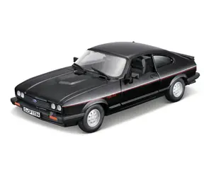 Bburago Ford Capri 1600 GT (1982) černá 1:24 / od 3 let