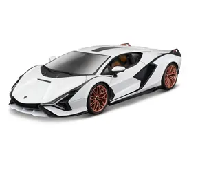 Bburago Lamborghini Sián FKP 37 bílá 1:18 / od 3 let