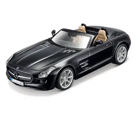 Bburago Mercedes - Benz SLS AMG Roadster černá metalíza 1:32 / od 3 let