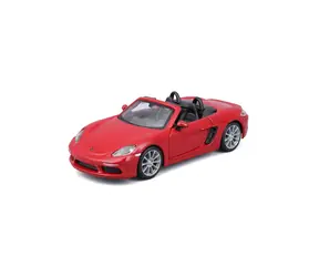Bburago Porsche 718 Boxster tmavě červená 1:32 / od 3 let