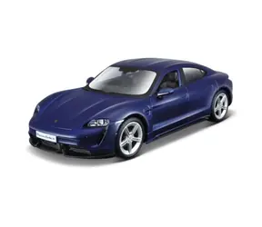 Bburago Porsche Taycan Turbo S modrá 1:24 / od 3 let