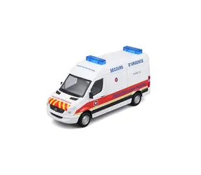 Bburago EMERGENCY Vozidlo záchranné služby - Mercedes-Benz Sprinter / 1:50 / od 3 let