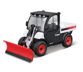Bburago FARMLAND Bobcat Toolcat se sněhovou radlicí / 10 cm / od 3 let