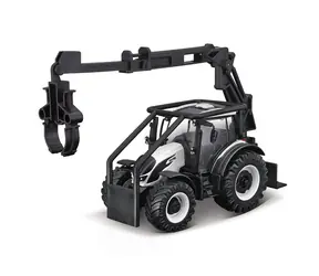 Bburago FARMLAND Lesní traktor se 3 kládami Traktor Valtra N174 / 10 cm / od 3 let