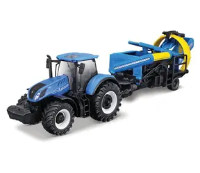 Bburago FARMLAND Traktor New Holland T7.315 HD s kultivátorem / 10 cm / od 3 let