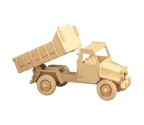 Woodcraft Dřevěné 3D puzzle Nákladní automobil