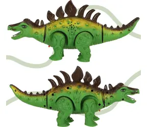 KIK Chodící Dinosaurus Stegosaurus se světly a zvuky / od 3 let
