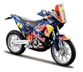 Bburago Motocykl Red Bull KTM Factory Racing - KTM 450 Rally - Dakar Rally / 1:18 / od 3 let