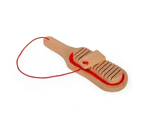 Bigjigs Toys Dřevěné guiro přírodní / od 18 měsíců