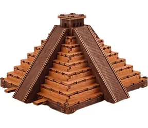 WOODEN CITY 3D dřevěné puzzle Escape room: Mayská pyramida 184 dílků / od 15 let